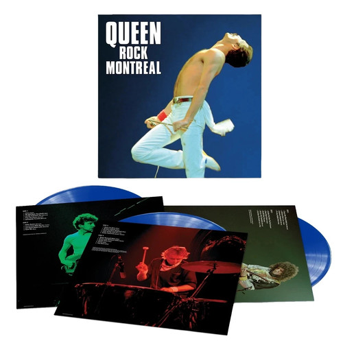 Queen rock montreal blue vinyl - montreal,