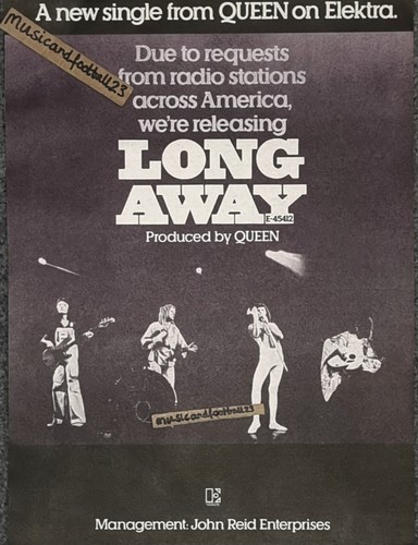 Queen long away 1975 - queen,